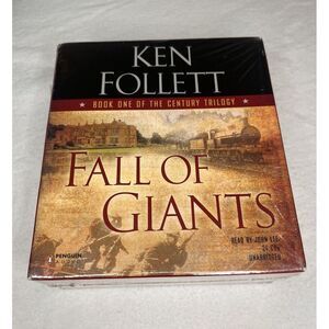 The Century Trilogy: Fall of Giants by Ken Follett (2010 CD Abridged) Audiobook‎